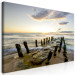 Large canvas print Wooden Breakwaters II [Large Format] 128897 additionalThumb 2
