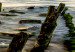 Large canvas print Wooden Breakwaters II [Large Format] 128897 additionalThumb 3