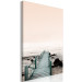 Canvas Pier of Memories (1-piece) Vertical - seascape landscape 129697 additionalThumb 2