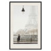 Wall Poster Space of Quiet Moments - woman against the backdrop of the Eiffel Tower in Paris 132297 additionalThumb 19