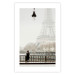Wall Poster Space of Quiet Moments - woman against the backdrop of the Eiffel Tower in Paris 132297 additionalThumb 25