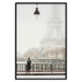 Wall Poster Space of Quiet Moments - woman against the backdrop of the Eiffel Tower in Paris 132297 additionalThumb 15