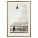 Wall Poster Space of Quiet Moments - woman against the backdrop of the Eiffel Tower in Paris 132297 additionalThumb 20