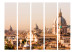 Folding Screen Rome - Bird's Eye View II (5-piece) - panorama of an Italian city 132997 additionalThumb 3