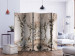 Room Divider Floral Chamber II - luxurious corridor and columns of white flowers 133997 additionalThumb 2