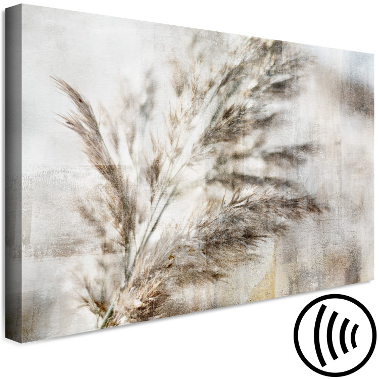 Canvas Art Print Dried branch - gray-beige composition in Shabby Chic style 136097 additionalImage 6