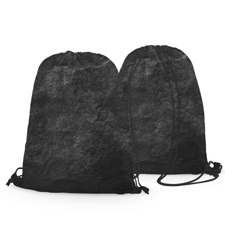 Backpack Black gold - a pattern imitating the surface of a flagstone 147697 additionalImage 3