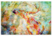 Canvas Fairytale Deer (1-piece) Wide - animal on a colorful background 149097
