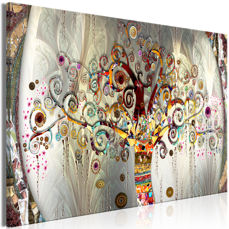Large canvas print Amber Magic Tree [Large Format] 150697 additionalImage 2