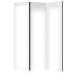 Folding Screen Solid White [Room Dividers] 150797