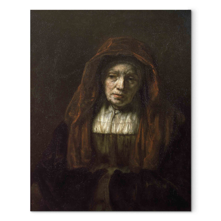 Art Reproduction Old woman with head scarf 155297