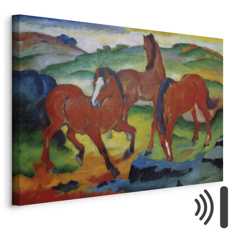 Reproduction Painting The Red Horses (Grazing Horses IV) 156797 additionalImage 8