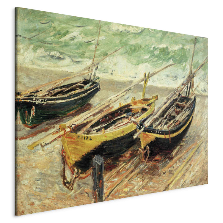 Reproduction Painting Trois bateaux de peche (Three fishing boats) 157097 additionalImage 2