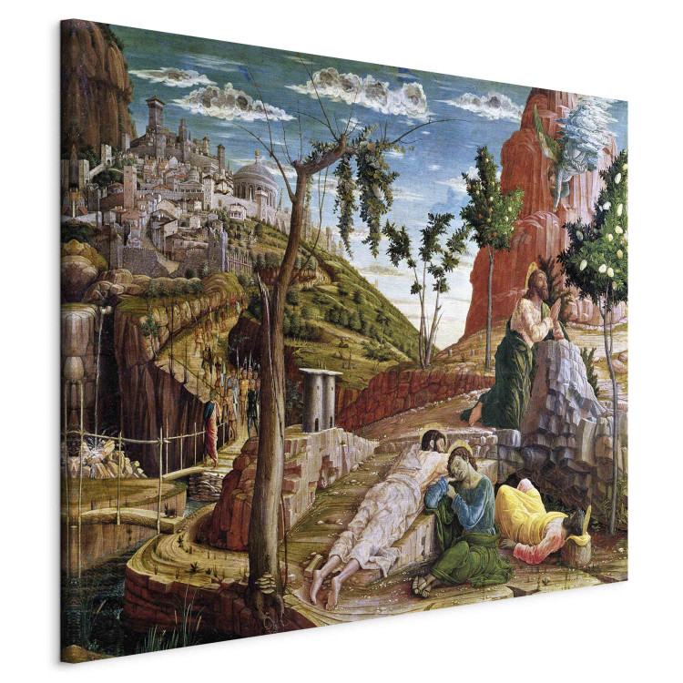 Art Reproduction The Agony in the Garden, left hand predella panel from the Altarpiece of St. Zeno of Verona 158297 additionalImage 2