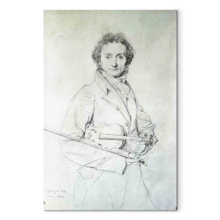 Art Reproduction Portrait of Niccolo Paganini 158597