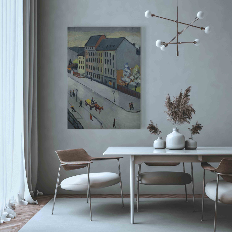 Art Reproduction Unsere Straße in Grau  159697 additionalImage 5