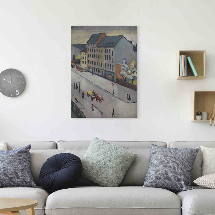 Art Reproduction Unsere Straße in Grau  159697 additionalImage 3