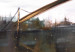 Canvas Art Print Melancholy City Bridge (3-piece) - city architecture with a river 46797 additionalThumb 4
