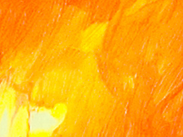Canvas Print Orange ball 47797 additionalImage 3