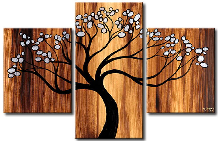 Canvas Art Print Tree with buds 49897