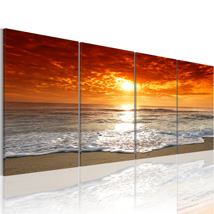 Canvas Summer sunset over the sea 50497 additionalImage 2