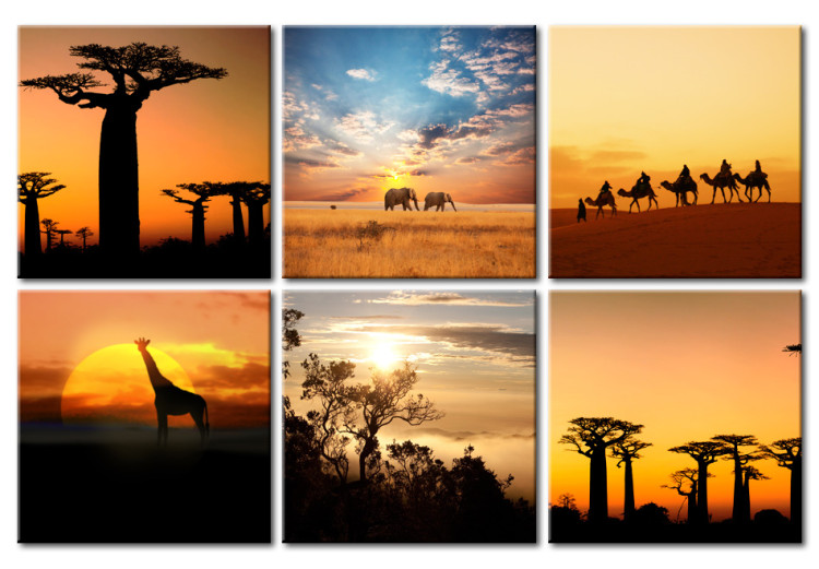 Canvas Print African sceneries 58497