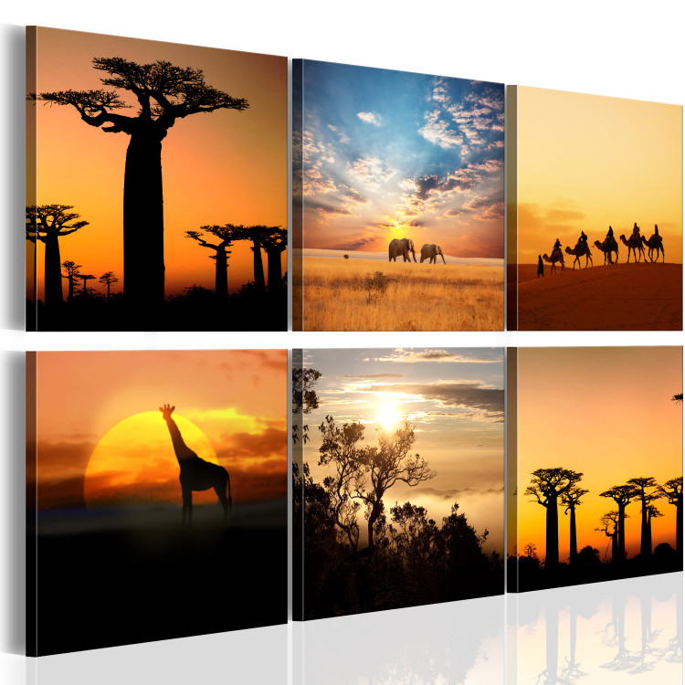 Canvas Print African sceneries 58497 additionalImage 2