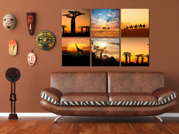 Canvas Print African sceneries 58497 additionalImage 3