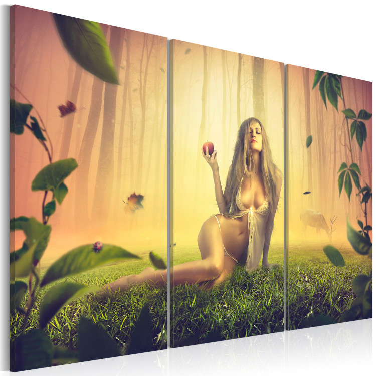 Canvas Art Print Temptation in the paradise 58897 additionalImage 2