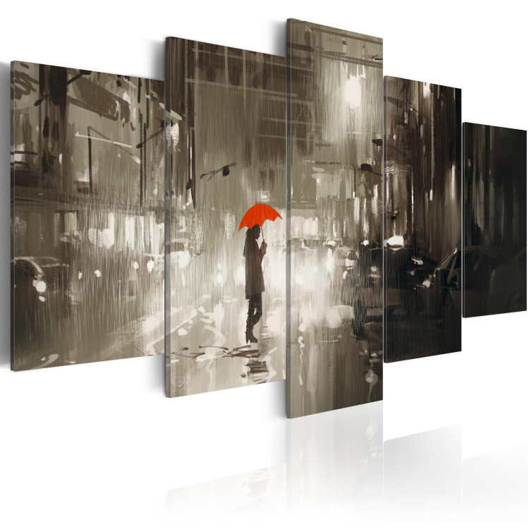 Canvas Print Rain City 88697 additionalImage 2
