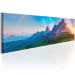 Canvas Print Summer in the Alps (1-piece) - Rainbow and Sky over Mountain Landscape 106208 additionalThumb 2