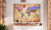 Cork Pinboard Colourful Travels (1 Part) Wide [Cork Map] 107208 additionalThumb 3