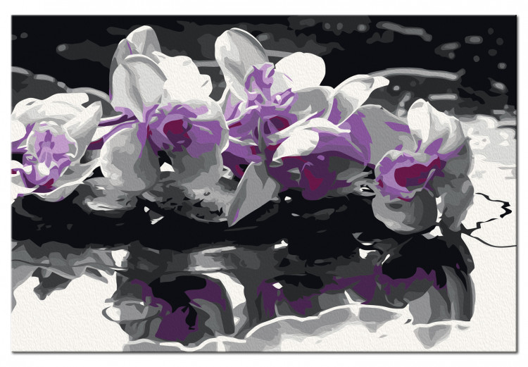 Paint by Number Kit Violet Orchids 107508 additionalImage 6