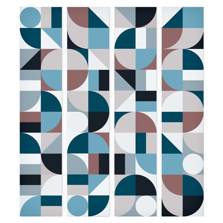Wallpaper Geometric Mosaic (Blue) 108108 additionalImage 1