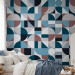 Wallpaper Geometric Mosaic (Blue) 108108 additionalThumb 3