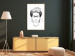 Wall Poster Beautiful Frida - black and white geometric composition with a woman's face 114308 additionalThumb 5