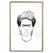 Wall Poster Beautiful Frida - black and white geometric composition with a woman's face 114308 additionalThumb 14