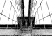 Poster Architectural details - black and white shot of a bridge seen from below 115008 additionalThumb 10