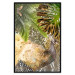 Wall Poster Golden Peacock - composition with an elegant bird among tropical leaves 116408 additionalThumb 24