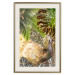 Wall Poster Golden Peacock - composition with an elegant bird among tropical leaves 116408 additionalThumb 19
