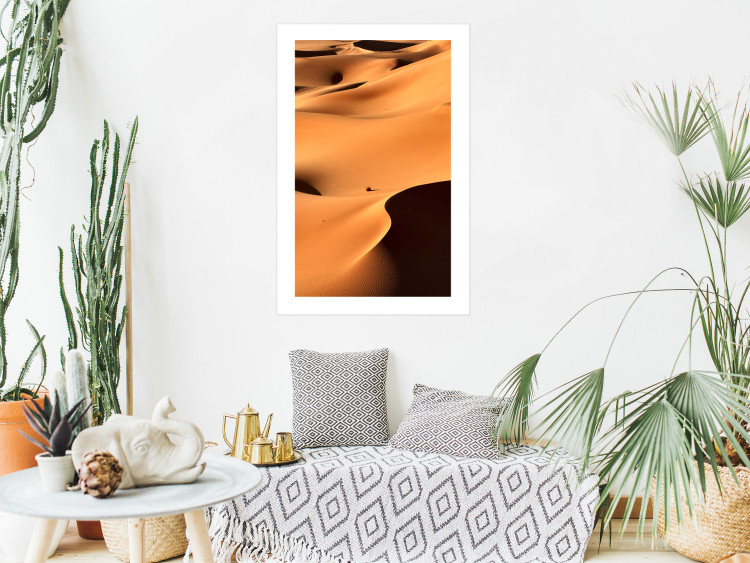 Wall Poster Desert with Hot Sand - warm landscape in the center of Morocco 116508 additionalImage 4