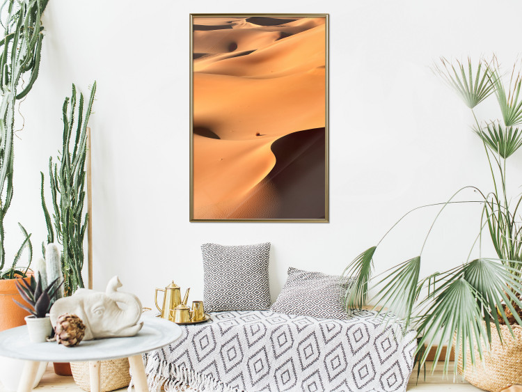 Wall Poster Desert with Hot Sand - warm landscape in the center of Morocco 116508 additionalImage 7