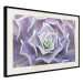 Wall Poster Purple Succulent - plant composition in lavender-colored leaves 117208 additionalThumb 3