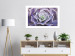 Wall Poster Purple Succulent - plant composition in lavender-colored leaves 117208 additionalThumb 4
