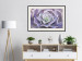 Wall Poster Purple Succulent - plant composition in lavender-colored leaves 117208 additionalThumb 21
