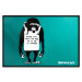 Poster Bad Monkey - mural with an animal and English text in Banksy style 119208 additionalThumb 24