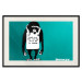 Poster Bad Monkey - mural with an animal and English text in Banksy style 119208 additionalThumb 18