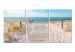 Canvas Holiday at the Seaside (3 Parts) 122208