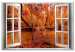Canvas Art Print Autumn Park (1 Part) Wide 124008