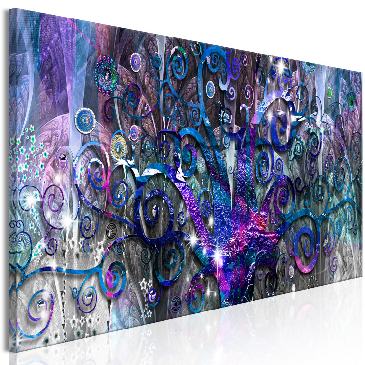 Canvas Print Tree like from fairy tale - abstract inspired by work of Gustav Klimt 127208 additionalImage 2